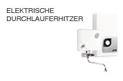 Elektrische Durchlauferhitzer